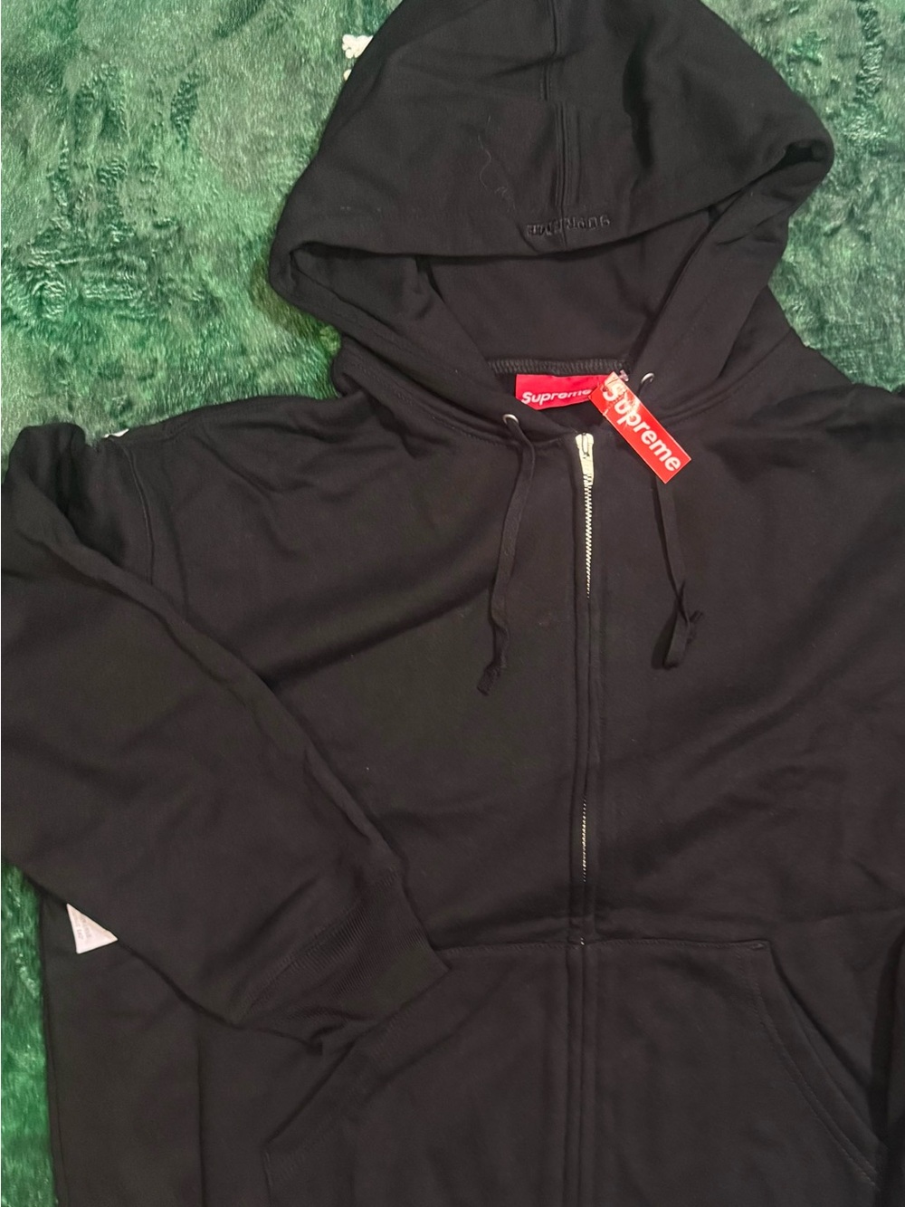 Black Supreme x Thrasher Zip-up